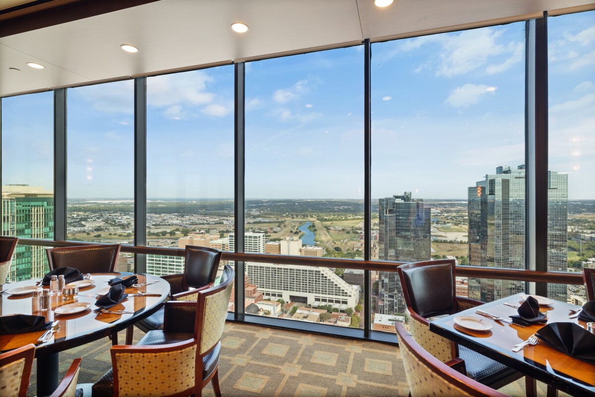 Landman filmed inside The Fort Worth Petroleum Club to capture authentic business settings used by real oil executives and landmen.