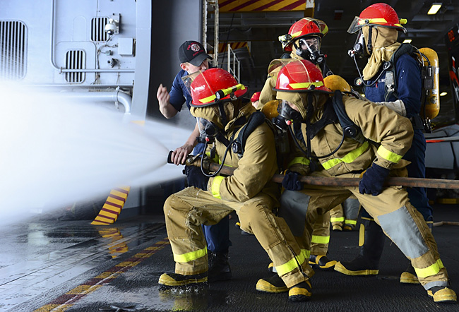 Landman’s explosive scenes involved real firefighters and safety crews to oversee high-risk stunts and maintain on-set safety protocols.