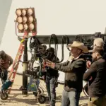 cinematographer Jason Neal James films Landman