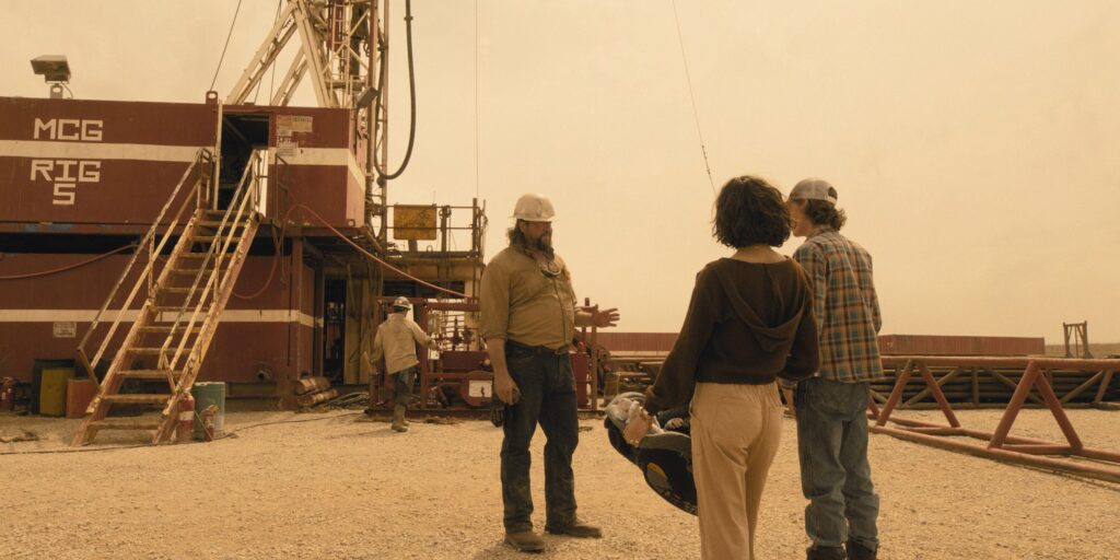 Cooper Norris is playing his own high-stakes game out on the oil fields