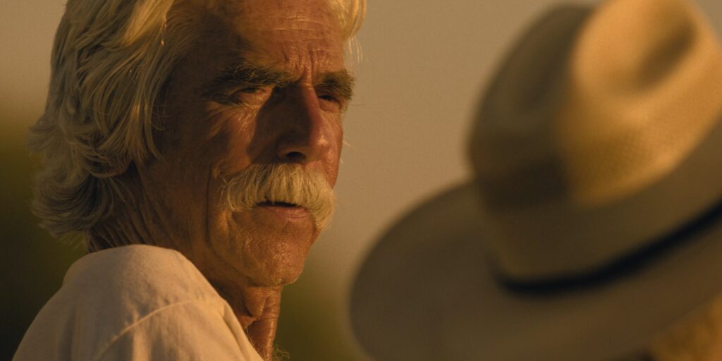 Sam Elliott as T.L. Norris: Tommy's Father 